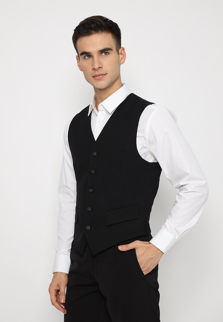 Jobb Vest Bellwool-V Formal Hitam - Image 2