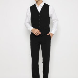 Jobb Vest Bellwool-V Formal Hitam