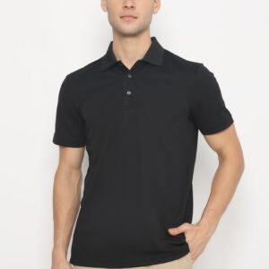 Jack Nicklaus Inzaghi Premium Solid Polo Caviar