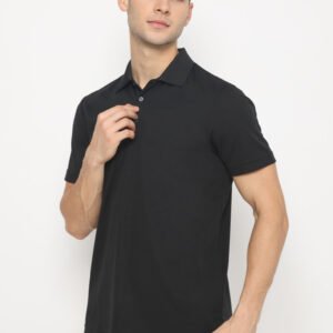 Jack Nicklaus Inzaghi Premium Solid Polo Caviar