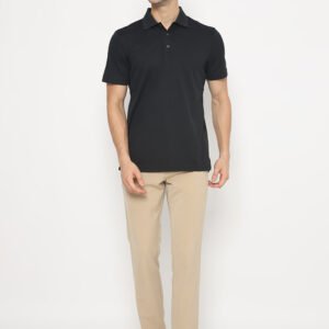 Jack Nicklaus Inzaghi Premium Solid Polo Caviar