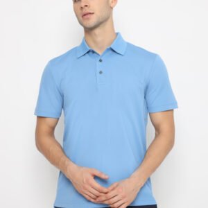 Jack Nicklaus Inzaghi Premium Solid Polo Silver Lake