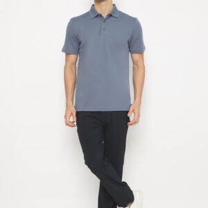 Jack Nicklaus Inzaghi Premium Solid Polo Silver Moon