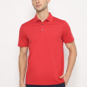 Jack Nicklaus Inzaghi Premium Solid Polo Winter Red