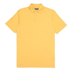 Jack Nicklaus Handanovic Premium Tonal two color Solid Polo Banana Cream