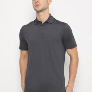 Jack Nicklaus Handanovic Premium Tonal two color Solid Polo Caviar