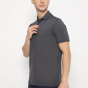Jack Nicklaus Handanovic Premium Tonal two color Solid Polo Caviar