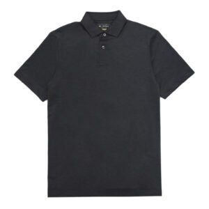 Jack Nicklaus Handanovic Premium Tonal two color Solid Polo Caviar