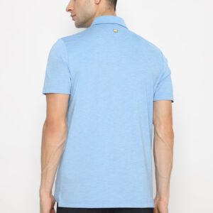 Jack Nicklaus Handanovic Premium Tonal two color Solid Polo Silver Lake