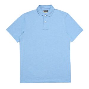 Jack Nicklaus Handanovic Premium Tonal two color Solid Polo Silver Lake