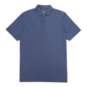 Jack Nicklaus Handanovic Premium Tonal two color Solid Polo Classic Navy