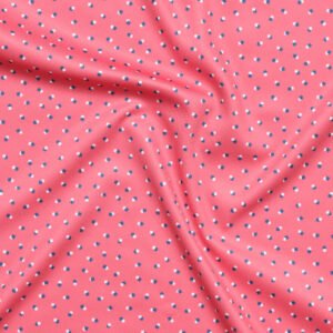 Jack Nicklaus Onana Premium Multi square print polo Coral Stroll