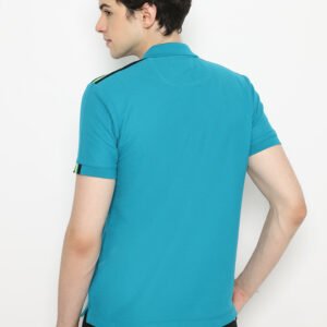 Jack Nicklaus Dominican Polo Shirt Pria Slim Fit Deep Lake