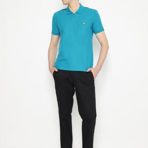 Jack Nicklaus Dominican Polo Shirt Pria Slim Fit Deep Lake