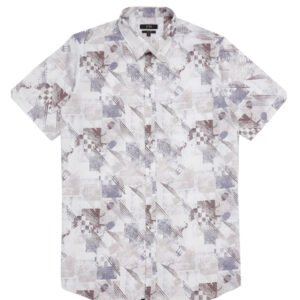 Jobb Gladys Kemeja Pria Lengan Pendek Putih